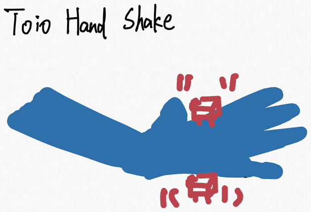 Toio Hand Shake