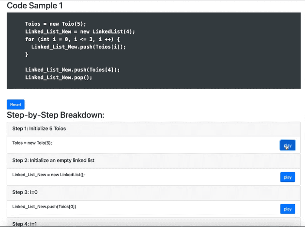 Code Demo 1